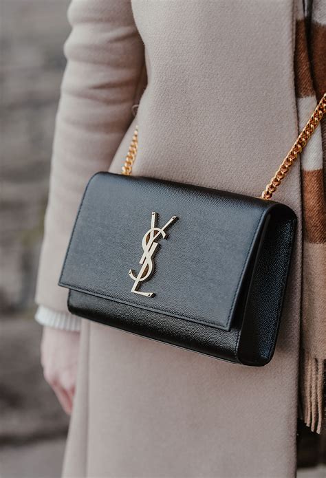 ysl vinyl bag